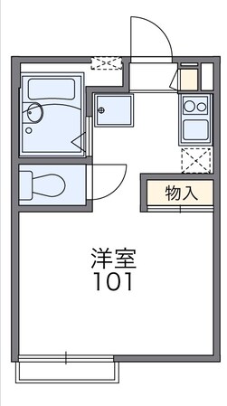 レオパレスフライトホフIIの物件間取画像